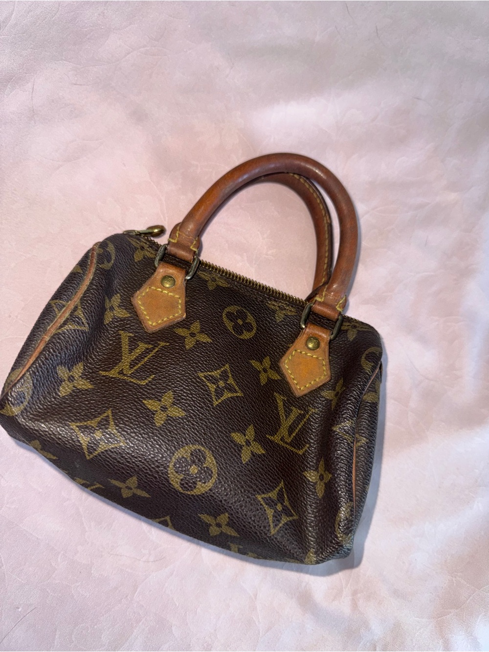 Louis Vuitton Vintage 1994 Monogram Mini HL Speedy Bag TH0994